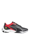 Puma X Ferrari Man Sneakers Black Size 10 Polyester