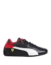 Puma X Ferrari Man Sneakers Black Size 7.5 Polyester, Textile Fibers In Black