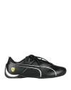 Puma X Ferrari Man Sneakers Black Size 8 Polyurethane In Black