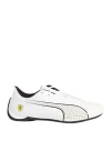 Puma X Ferrari Man Sneakers White Size 8 Polyurethane, Polyester, Nylon In White