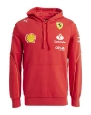 Puma X Ferrari Man Sweatshirt Red Size S Cotton, Polyester In Red