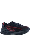 Puma X Ferrari Mirage Sport "red" Sneakers In Black