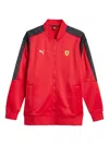 Puma X Ferrari Mt7 Track Jacket In Red