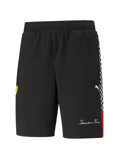 Puma X Ferrari Race Xtg Shorts In Black