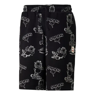 Puma X Garfield All Over Printed Shorts 'black'