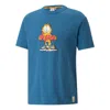 Puma X Garfield Graphic T-shirt 'vallarta Blue'