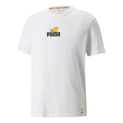 Puma X Garfield Graphic Tee 'white'