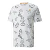 Puma X Garfield Printed Tee 'white'