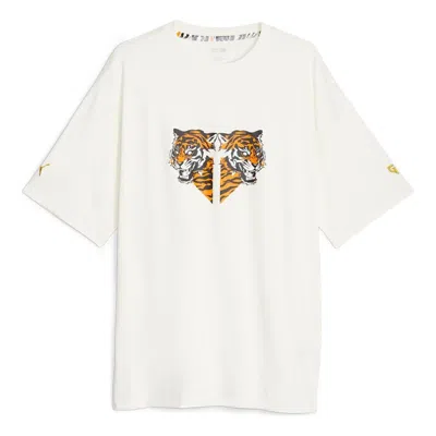 Puma X Gen.g Logo T-shirt 'white'