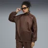 Puma X Guizio Women's T7 Track Jacket In Brown