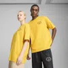 Puma Mens  X Harry Potter Oversized Graphic T-shirt In Yellow