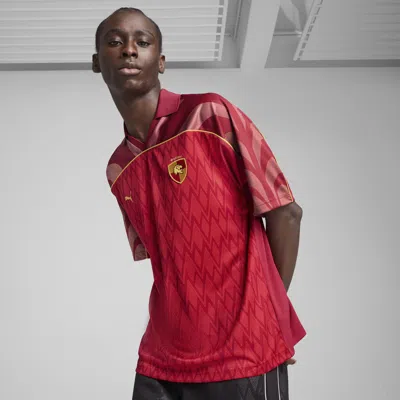 Puma X Harry Potter Men's Relaxed Soccer Jersey In Red