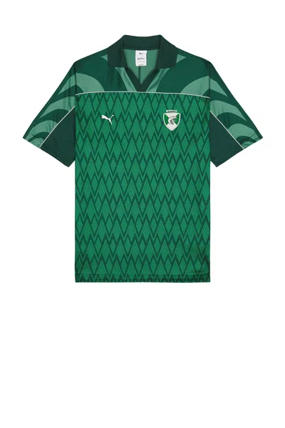 Puma X Harry Potter Relaxed Football Jersey In Green