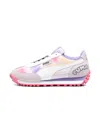 Puma X Hello Kitty And Friends Easy Rider Gs "lilac Frost/ White" Sneakers In Purple