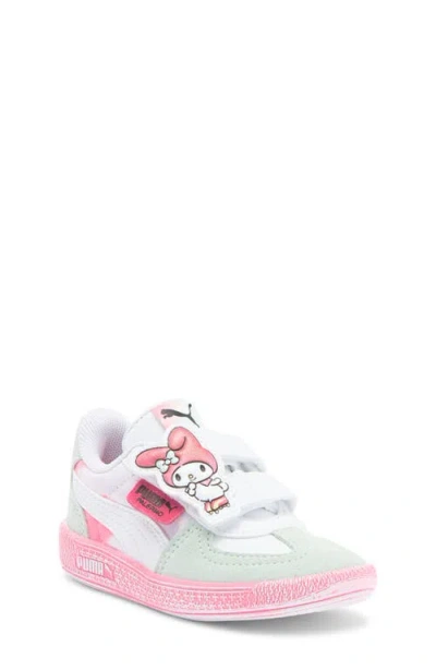 Puma X Hello Kitty® & Friends Kids' Palermo Sneaker In  White-magic Rose