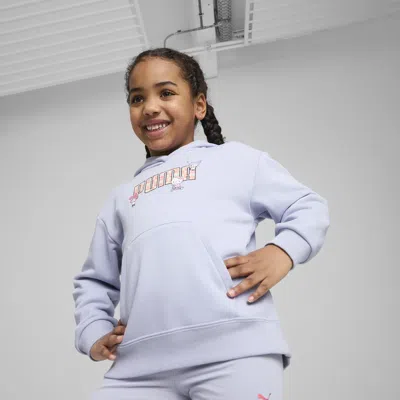Puma X Hello Kitty® And Friends Little Kids' Relaxed Hoodie In Blue