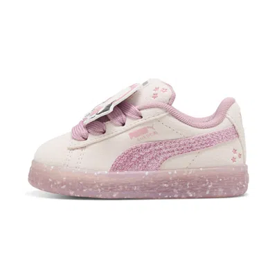 Puma Babies' X Hello Kitty And Friends® Suede Xl Toddlers' Easy On Sneakers In Pink