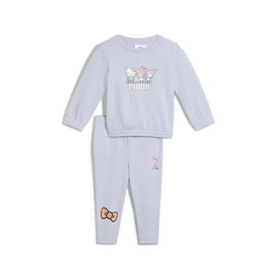 Puma Babies' X Hello Kitty® And Friends Toddlers' Minicats Crew Set In Blue