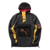 Puma X Helly Hansen Crossover Contrasting Colors Hooded Jacket Black In Blue