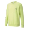 Puma X Helly Hansen Unisex Round-neck Sweatshirt Yellow
