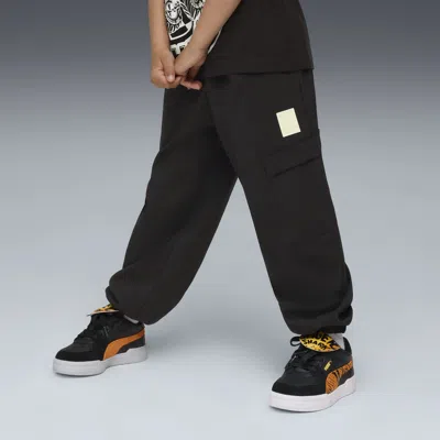 Puma X Hot Wheels™ Monster Trucks Cargo Pants Kids In Black