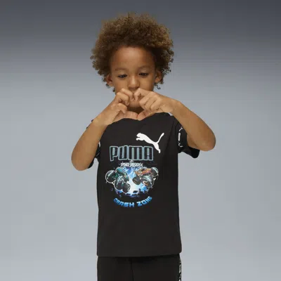 Puma X Hot Wheels™ Monster Trucks T-shirt Kids In Black