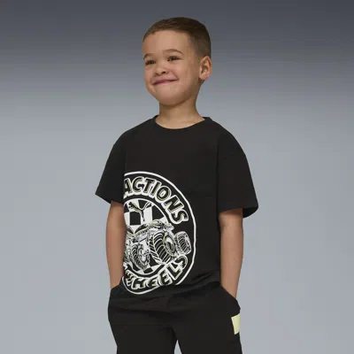 Puma X Hot Wheels™ Monster Trucks T-shirt Kids In Black