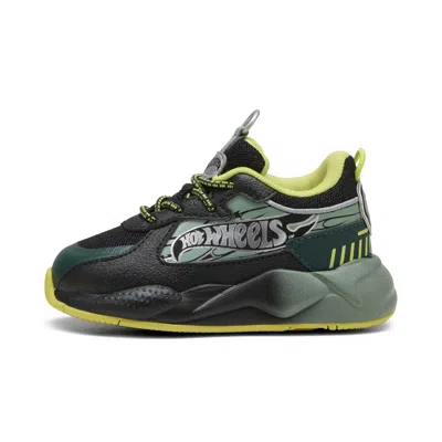 Puma Babies' X Hot Wheels™ Rs-x Toddlers' Sneakers In Black