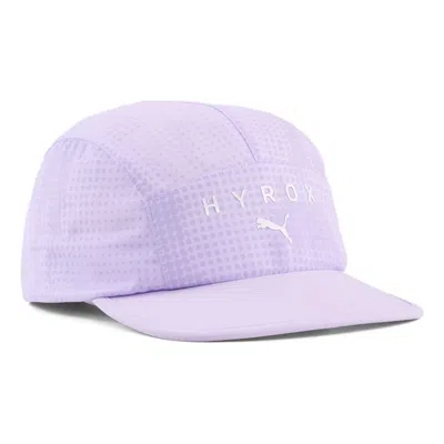 Puma X Hyrox 5-panel Hat 'light Lavender' In Purple