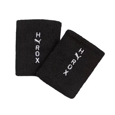 Puma X Hyrox Black White Wristband