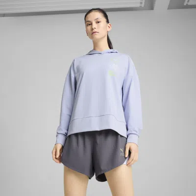Puma X Hyrox Cloudspun Women's Hoodie In Blue