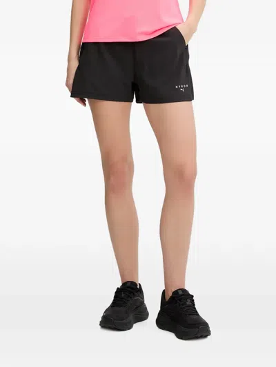 Puma X Hyrox Dryelite 2 Logo-print Mini Shorts In Black