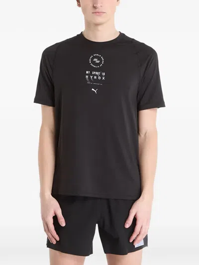 Puma X Hyrox Drylite T-shirt In Black