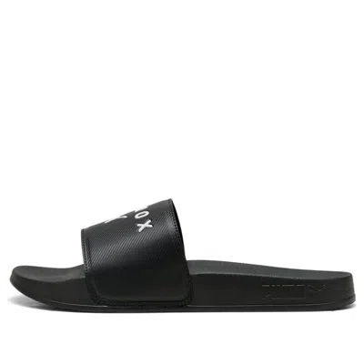 Puma X Hyrox Leadcat 2.0 Slides 'black White' In Black/ White