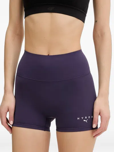 Puma X Hyrox Logo-print Compression Shorts In Multi
