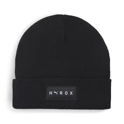 Puma X Hyrox Mid Crown Beanie In Black