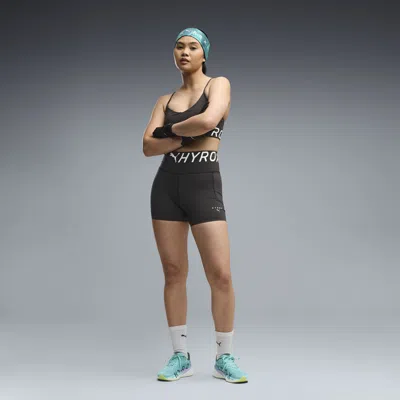 Puma X Hyrox Pwrmode Women's 4" Short Tights In Black