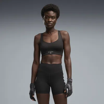 Puma X Hyrox Pwrmode Women's High Impact Sports Bra In Black