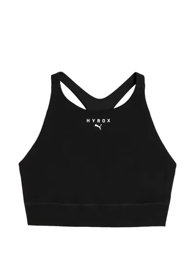 Puma X Hyrox Shapeluxe Sports Bra In Black