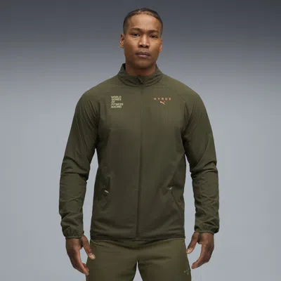 Puma X Hyrox Ultraweave Jacket Men In Green