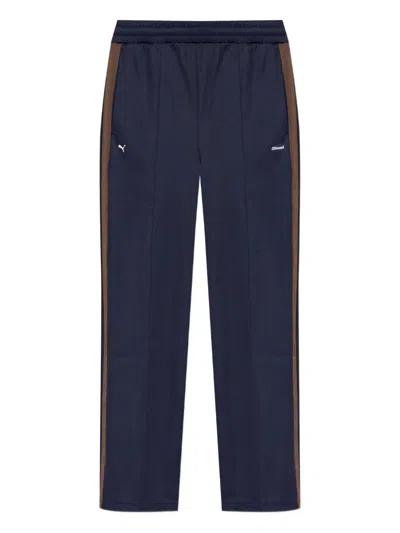 Puma X Jjjjound Stripe-detail Track Pants In Blue