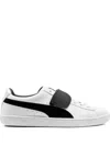 Puma X Karl Logo-detail Low-top Sneakers In White