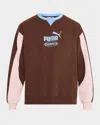 PUMA X KIDSUPER MEN'S CREW SWEATSHIRT