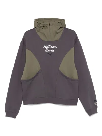 Puma Kidsuper Studios Progressive Hoodie In Brown