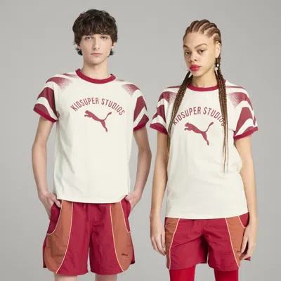 Puma X Kidsuper Ringer T-shirt Men In White