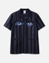 Puma X Kidsuper Stripe Cotton Seersucker Camp Shirt