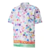 Puma X Kidsuper Studios All Over Print T-shirt 'white Red Blue' In Multi