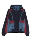 Puma X Kidsuper Studios Panelled Hooded Jacket In Multi