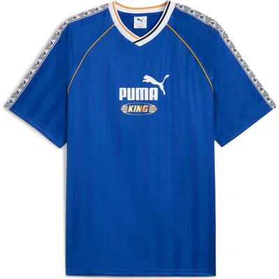 Puma X King Relaxed Football Jersey In Blue