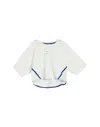Puma X Koché Cropped Tee Woman T-shirt Ivory Size Xl Polyester In White